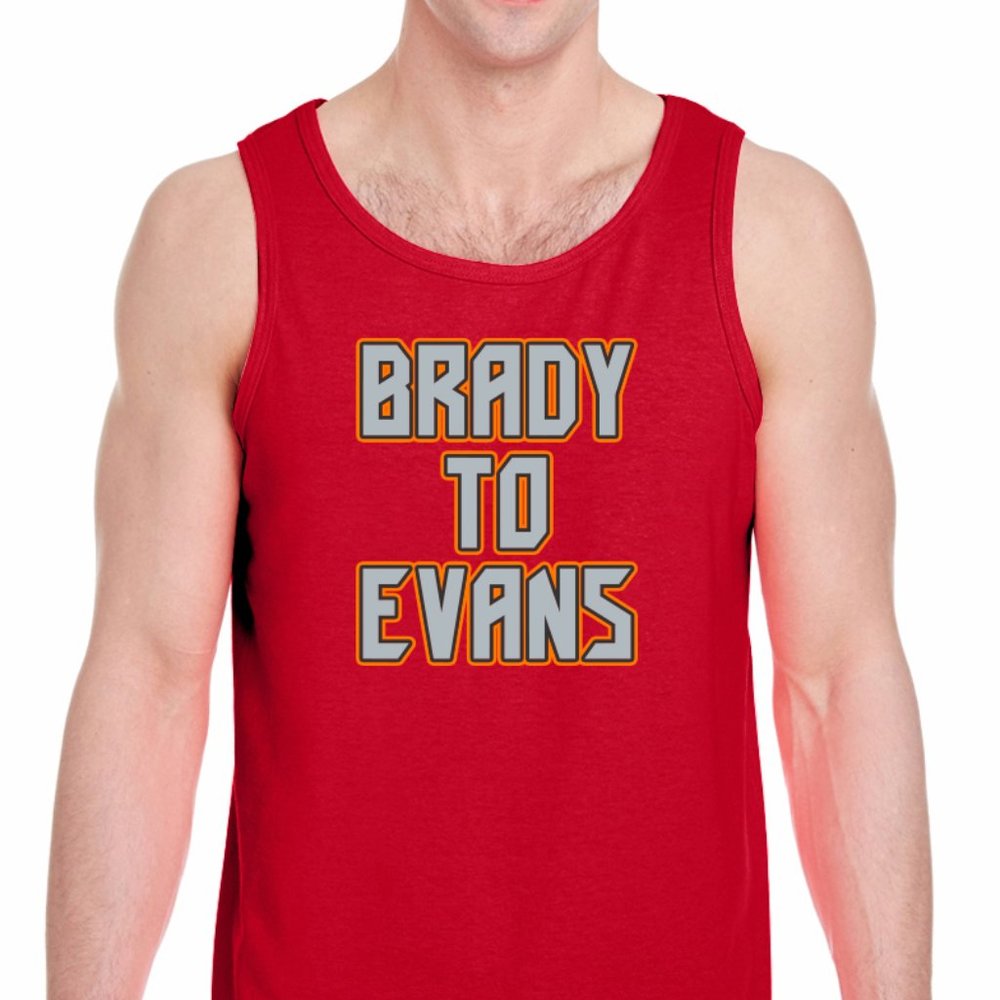 Tampa Bay Buccaneers Brady To Evans Tank Top